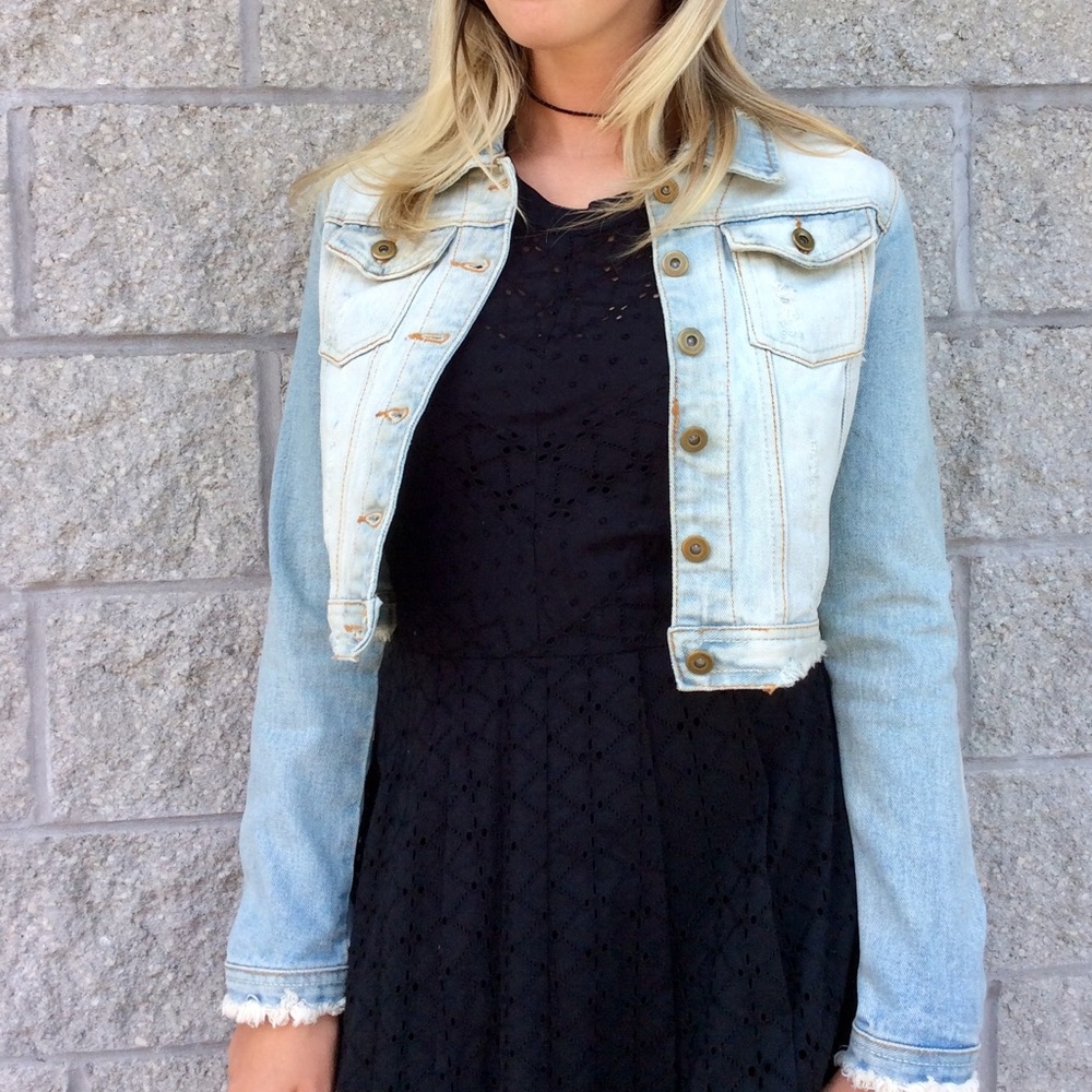 Stonewashed Denim Jacket